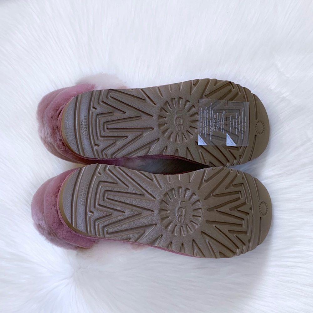 UGG Classic Mini Wisp Boots In Pink Dawn - Picture 8 of 8